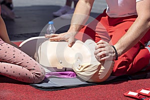 CPR - Cardiopulmonary resuscitation and first aid training