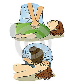 CPR for children.