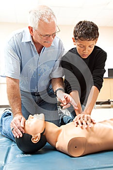 CPR Instruction in School