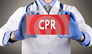 CPR resuscitation photo
