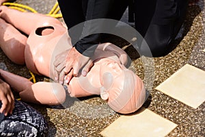 CPR training course