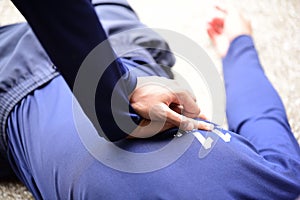 CPR training course