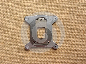 CPU bracket plate