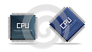 CPU (central processing unit) - chip