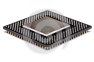 CPU Central processing unit microchip