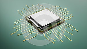 CPU central processor unit isolated. Central Computer Processors CPU concept. Conceptual image