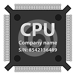 CPU chip