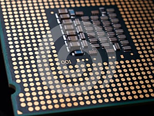 Cpu chip detail