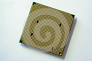 Cpu closeup for pc and laptop