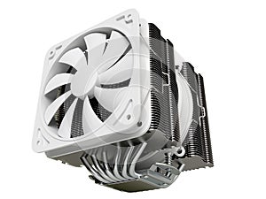 Cpu cooler , Heat Sink on isolated background