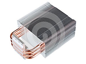 CPU Cooler with heatpipes