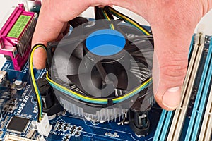 Cpu cooler installation