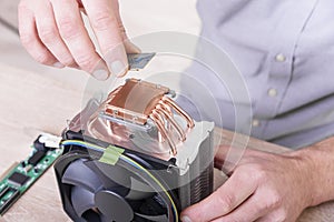 Cpu cooler installation