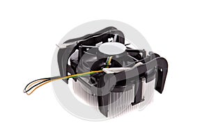 CPU Cooler isolated on white background