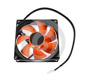 Cpu cooler red fan