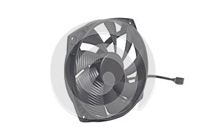 CPU fan processor cooler detail isolated