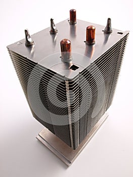 CPU Heat Sink top view