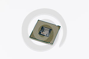 Cpu isolated on white