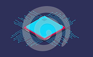 CPU microprocessor circuit chip computer laptop hardware