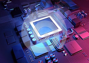 CPU and Motherboard Background