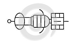 CPU Processor Circuit Icon, Computer Hardware Technology, vector design Generative AI