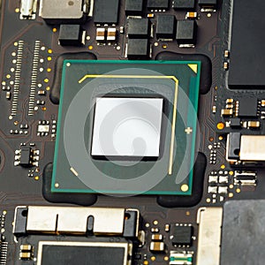 Cpu processor of an laptop