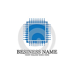 CPU processor line vector icon for websites and mobile flat design ,mini cpu icon flat style,mobile cpu vector,phone cpu