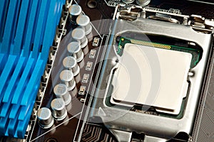Cpu in the socket