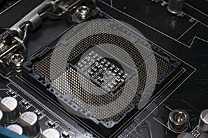 CPU Socket Close up