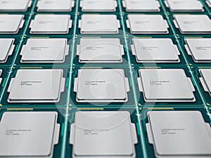 CPUs in a row