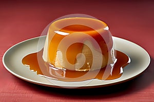 CrÃ¨me Caramel - Popular in France (Generative AI) photo