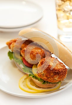 Crab Cake Sandwich