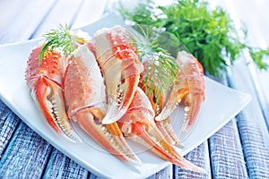 Crab claws