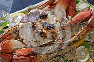 Crab dish