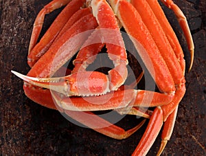 Crab legs photo