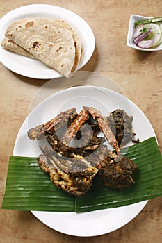 Crab Masala from Kerala, India