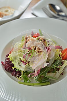 Crab meat salad