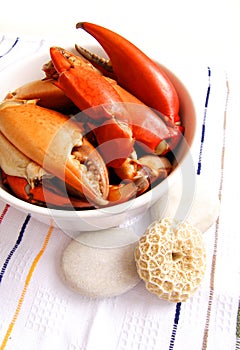 Crab seafood dish