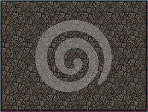 Crack frame texture for design and web