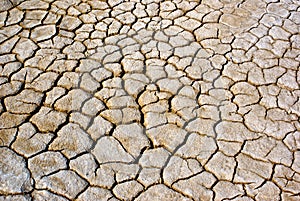 Crack Ground California Drought