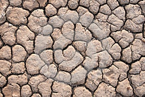 Ground crack texture background