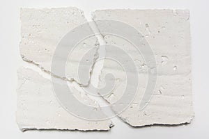 Crack lime plate texture