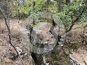 Crack in the Rock, Lee Creek, Arkansas