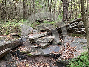 Crack in the Rock Trail, Lee Creek, Van Buren, Arkansas