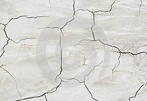 Crack soil texture as ecocatastrophe background
