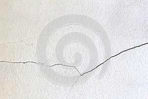 crack white wall