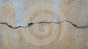 Cracked cement wall texture