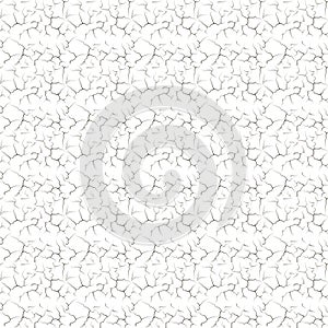 Cracked clay ground seamless pattern