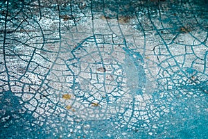 Cracked concrete grunge textures and backgrounds