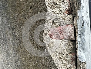 Cracked Concrete Surface Background
